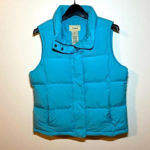 LL Bean Goose Down Women’s Puffer Vest. Size XS Petite. Good condition